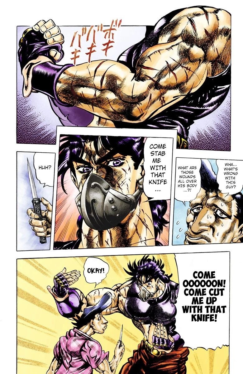 JoJo's Bizarre Adventure Part 2 - Battle Tendency (Official Colored) chapter 31 page 14