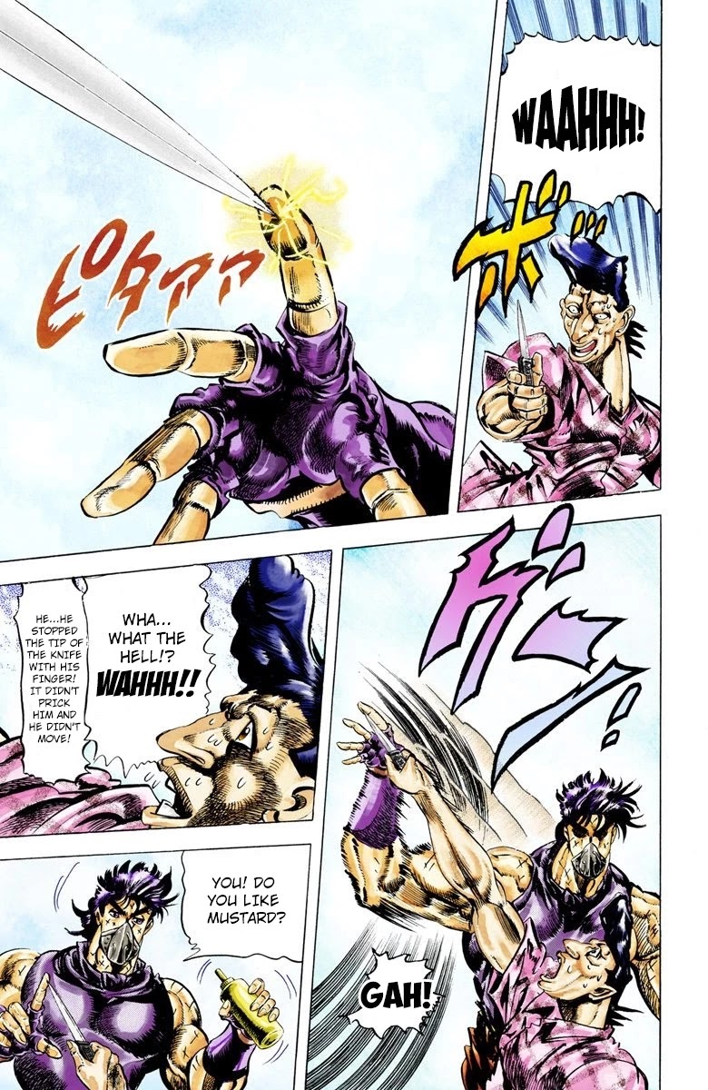 JoJo's Bizarre Adventure Part 2 - Battle Tendency (Official Colored) chapter 31 page 15