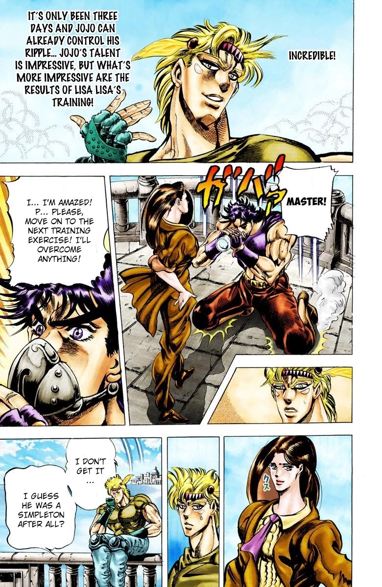 JoJo's Bizarre Adventure Part 2 - Battle Tendency (Official Colored) chapter 31 page 5