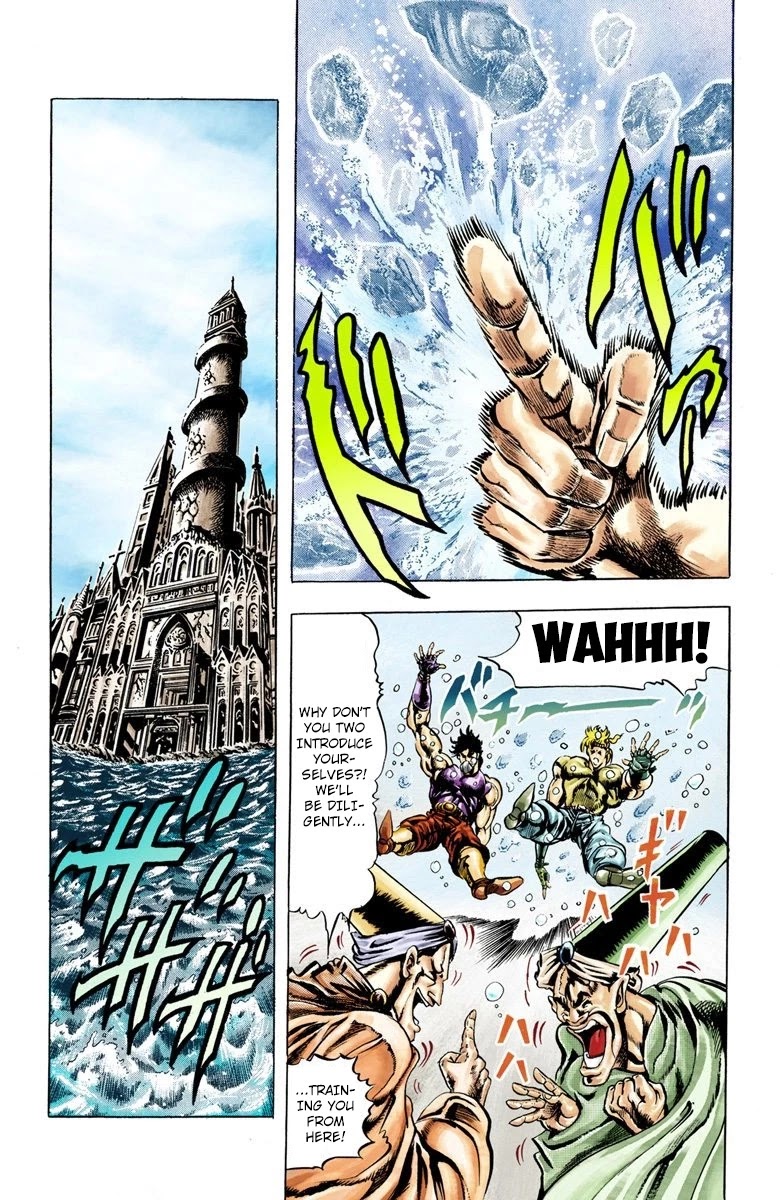 JoJo's Bizarre Adventure Part 2 - Battle Tendency (Official Colored) chapter 31 page 8