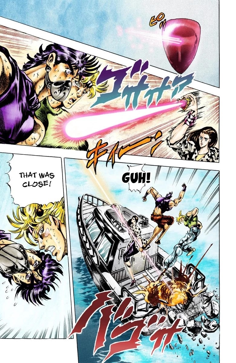 JoJo's Bizarre Adventure Part 2 - Battle Tendency (Official Colored) chapter 32 page 10