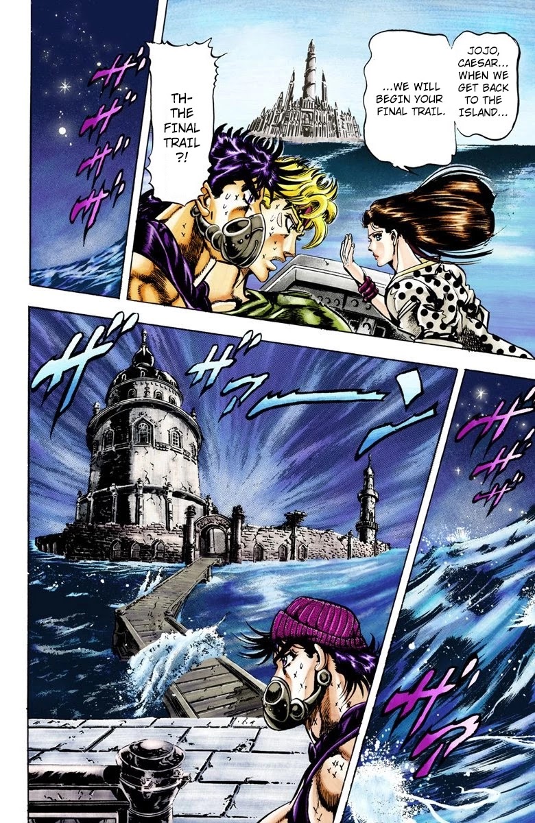 JoJo's Bizarre Adventure Part 2 - Battle Tendency (Official Colored) chapter 32 page 13