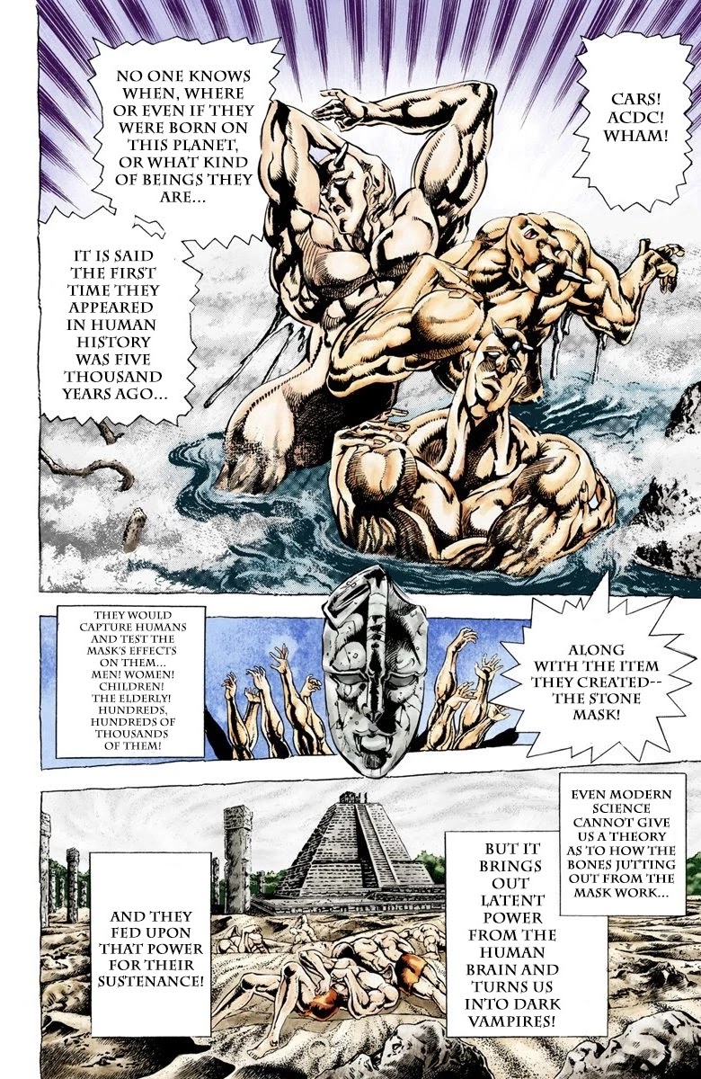 JoJo's Bizarre Adventure Part 2 - Battle Tendency (Official Colored) chapter 32 page 5