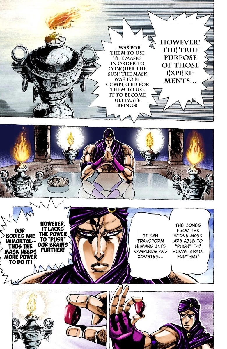 JoJo's Bizarre Adventure Part 2 - Battle Tendency (Official Colored) chapter 32 page 6