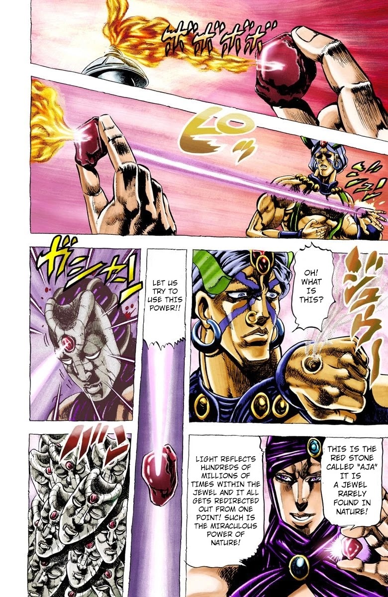 JoJo's Bizarre Adventure Part 2 - Battle Tendency (Official Colored) chapter 32 page 7