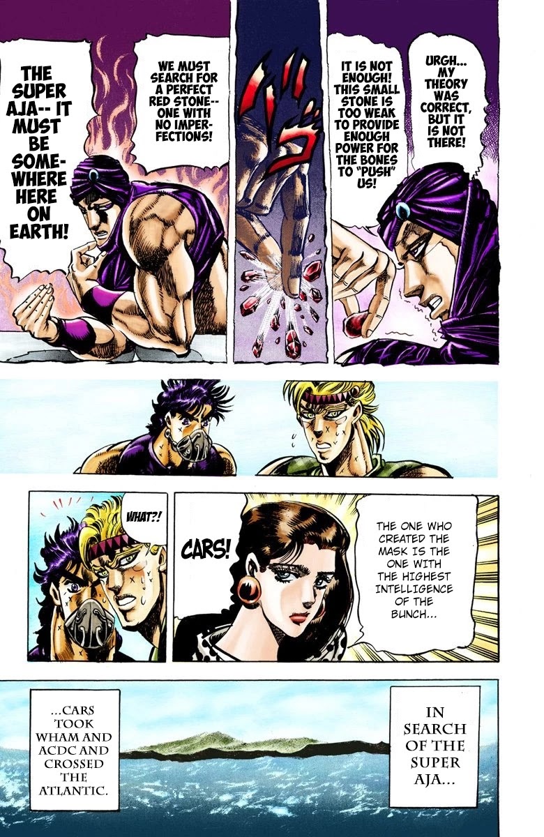 JoJo's Bizarre Adventure Part 2 - Battle Tendency (Official Colored) chapter 32 page 8