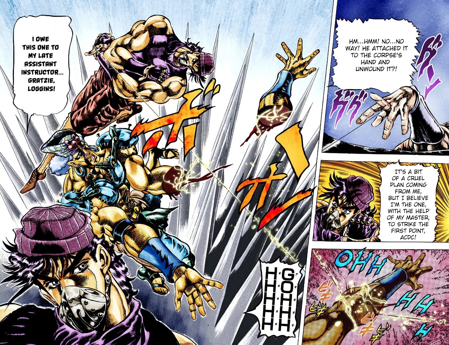 JoJo's Bizarre Adventure Part 2 - Battle Tendency (Official Colored) chapter 33 page 17