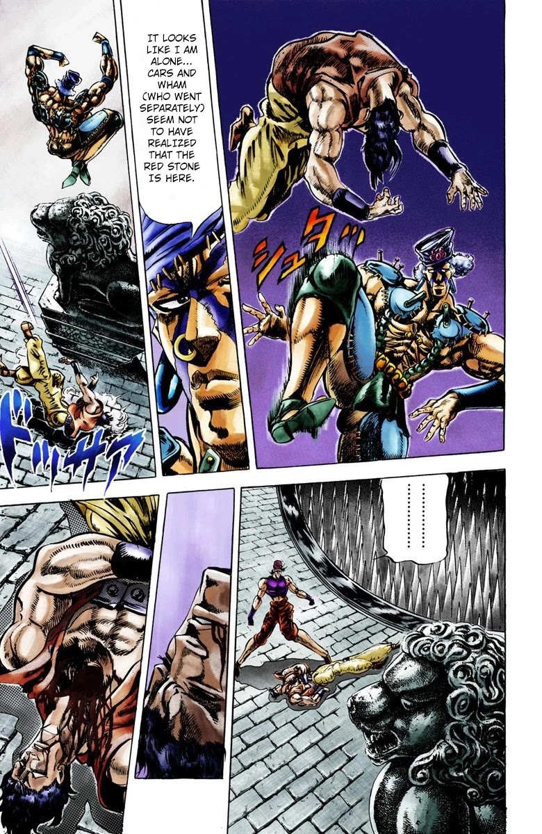 JoJo's Bizarre Adventure Part 2 - Battle Tendency (Official Colored) chapter 33 page 4