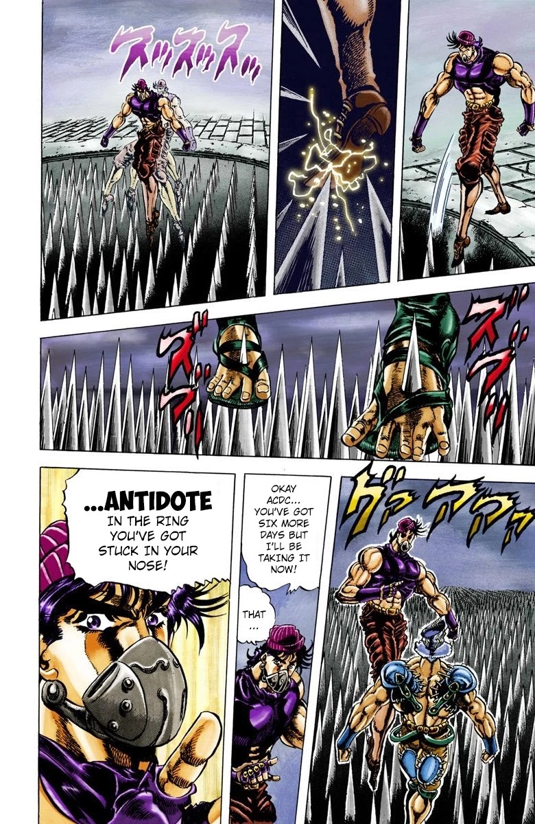 JoJo's Bizarre Adventure Part 2 - Battle Tendency (Official Colored) chapter 33 page 7