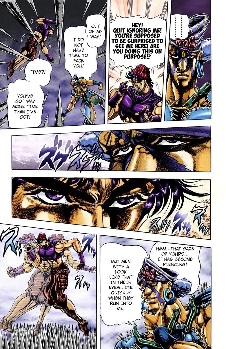 JoJo's Bizarre Adventure Part 2 - Battle Tendency (Official Colored) chapter 33 page 8