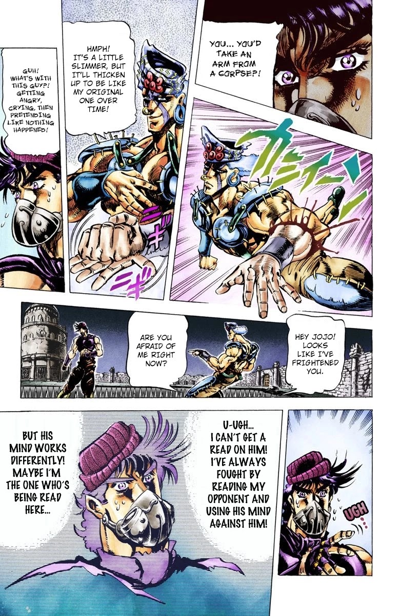 JoJo's Bizarre Adventure Part 2 - Battle Tendency (Official Colored) chapter 34 page 11