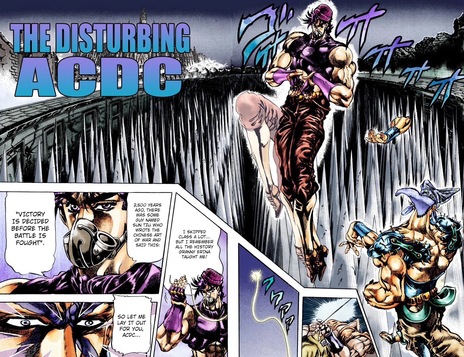 JoJo's Bizarre Adventure Part 2 - Battle Tendency (Official Colored) chapter 34 page 3