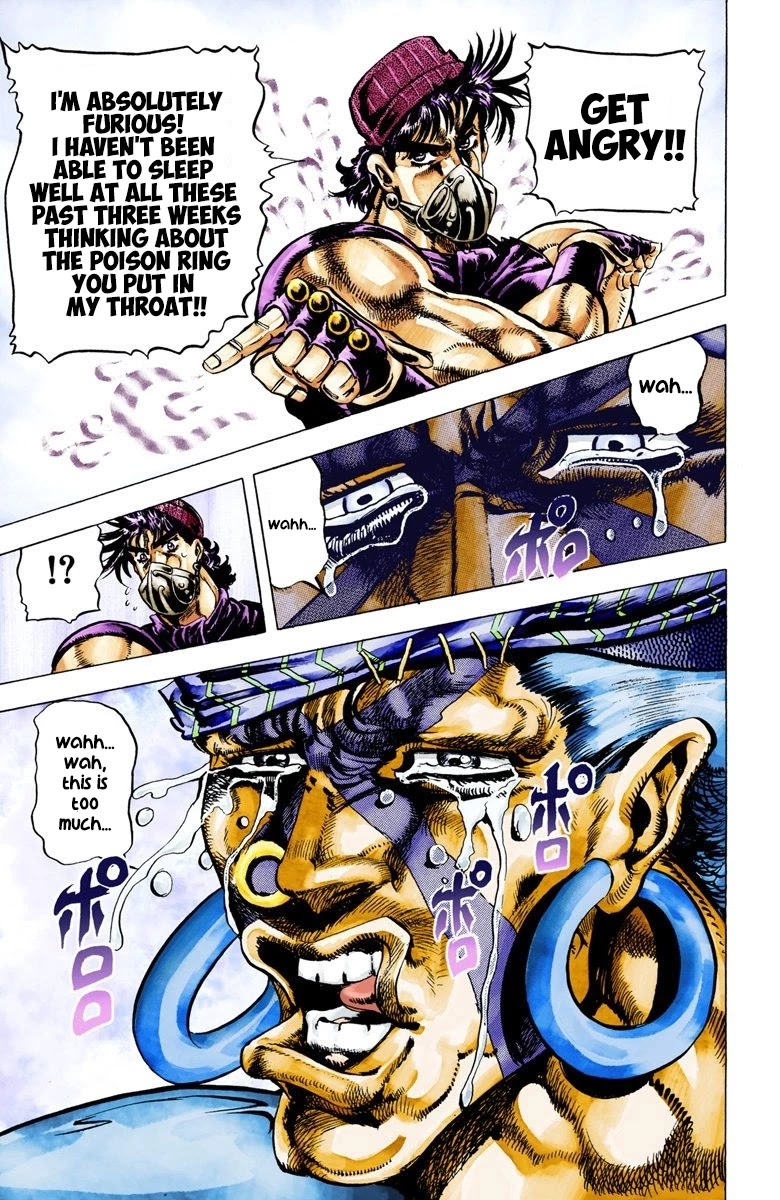 JoJo's Bizarre Adventure Part 2 - Battle Tendency (Official Colored) chapter 34 page 5