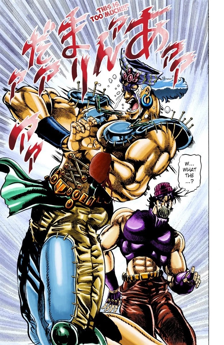 JoJo's Bizarre Adventure Part 2 - Battle Tendency (Official Colored) chapter 34 page 7