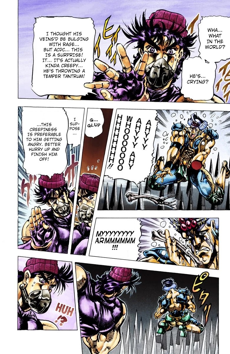 JoJo's Bizarre Adventure Part 2 - Battle Tendency (Official Colored) chapter 34 page 8