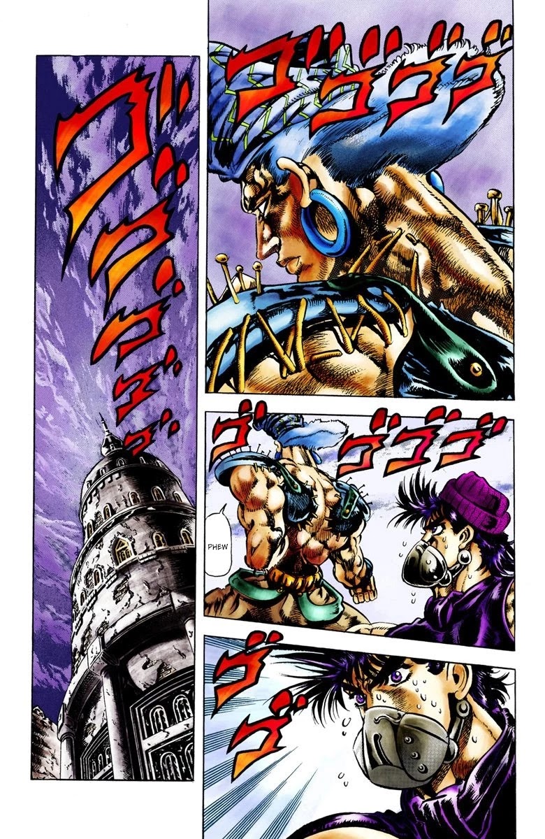 JoJo's Bizarre Adventure Part 2 - Battle Tendency (Official Colored) chapter 34 page 9