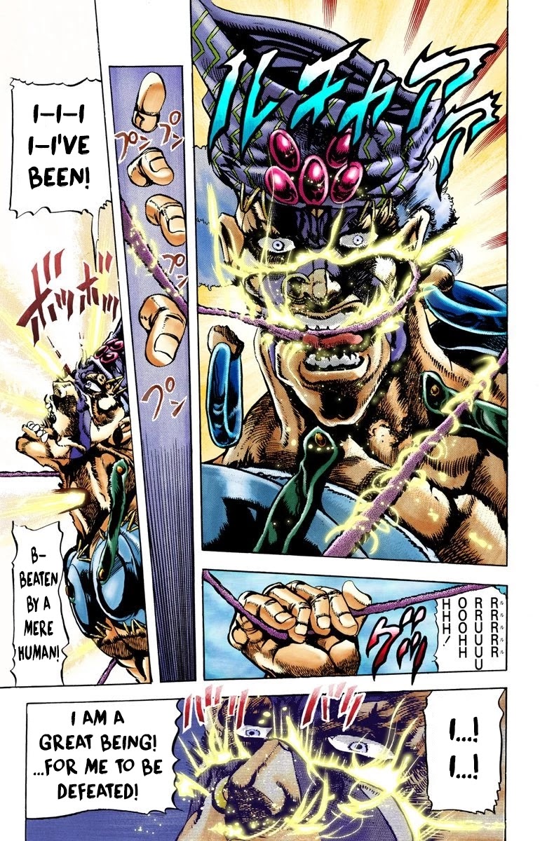 JoJo's Bizarre Adventure Part 2 - Battle Tendency (Official Colored) chapter 36 page 12