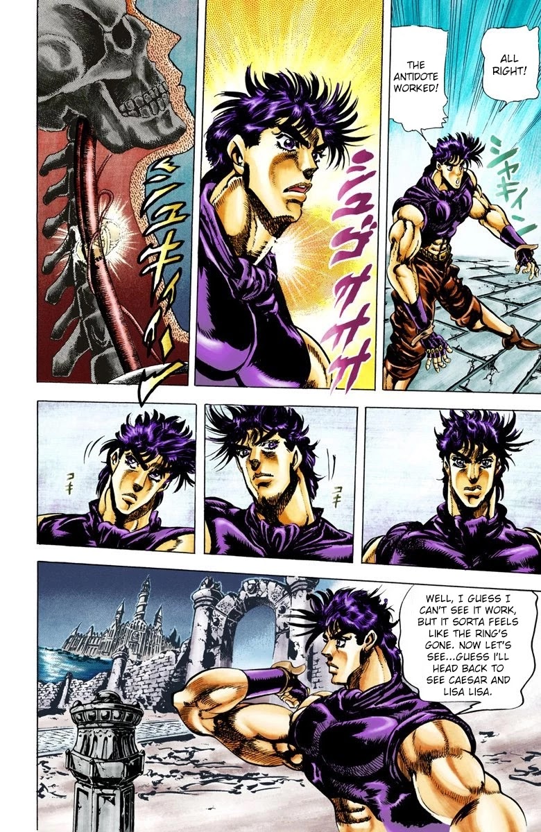 JoJo's Bizarre Adventure Part 2 - Battle Tendency (Official Colored) chapter 36 page 16