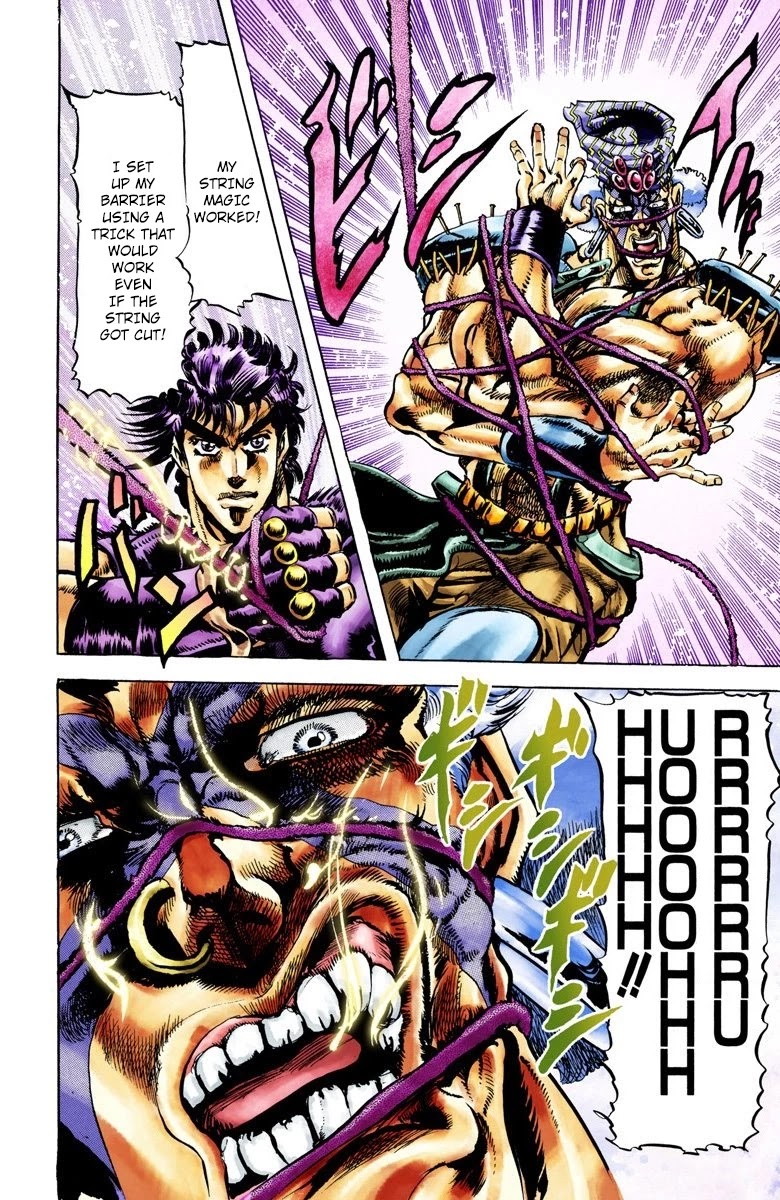 JoJo's Bizarre Adventure Part 2 - Battle Tendency (Official Colored) chapter 36 page 9