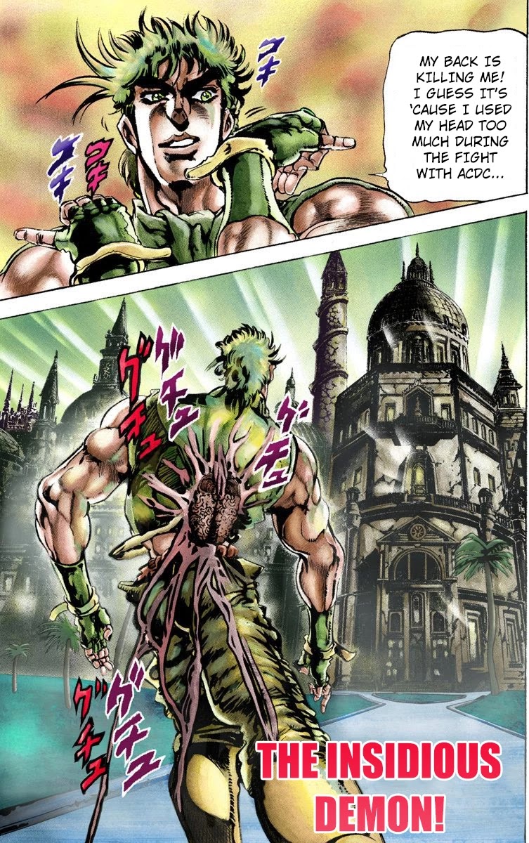 JoJo's Bizarre Adventure Part 2 - Battle Tendency (Official Colored) chapter 37 page 1