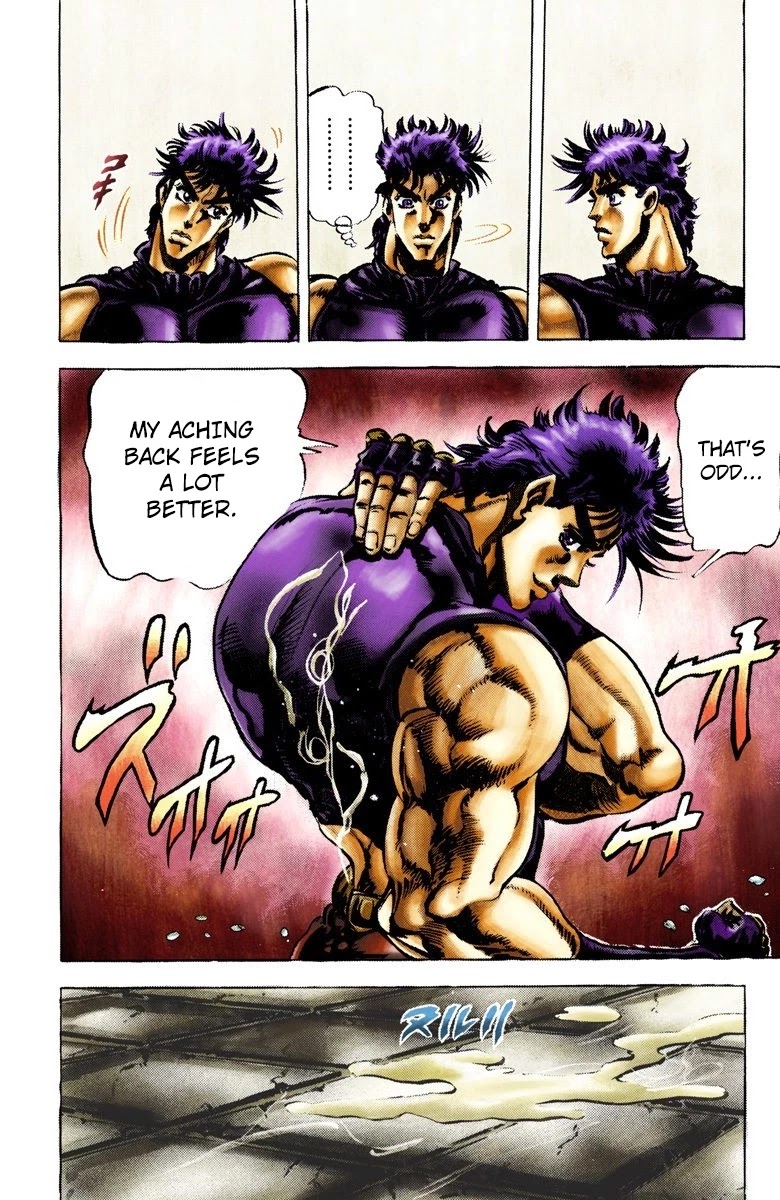 JoJo's Bizarre Adventure Part 2 - Battle Tendency (Official Colored) chapter 37 page 11