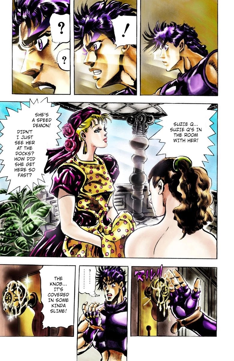 JoJo's Bizarre Adventure Part 2 - Battle Tendency (Official Colored) chapter 37 page 14