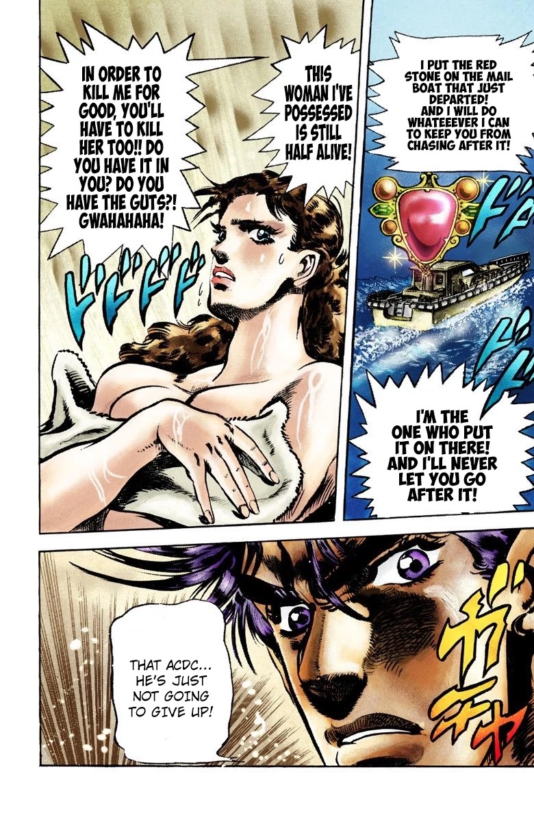 JoJo's Bizarre Adventure Part 2 - Battle Tendency (Official Colored) chapter 37 page 19