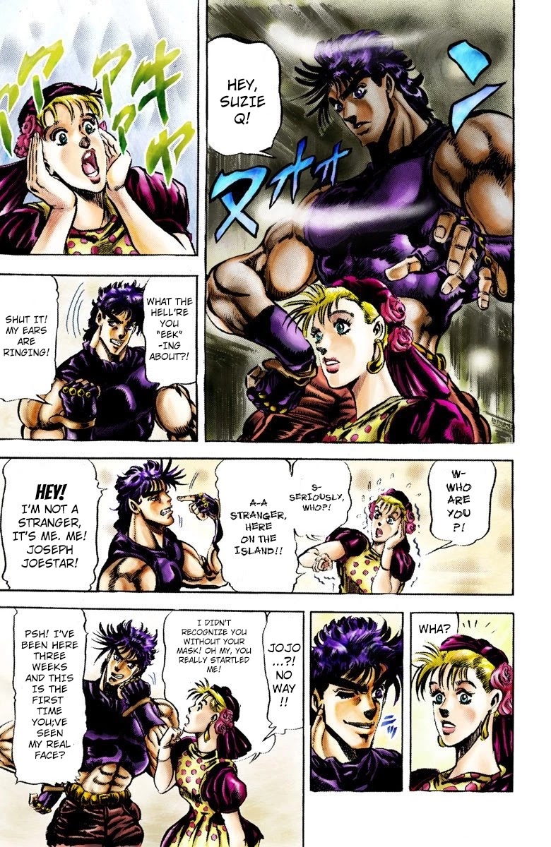 JoJo's Bizarre Adventure Part 2 - Battle Tendency (Official Colored) chapter 37 page 8