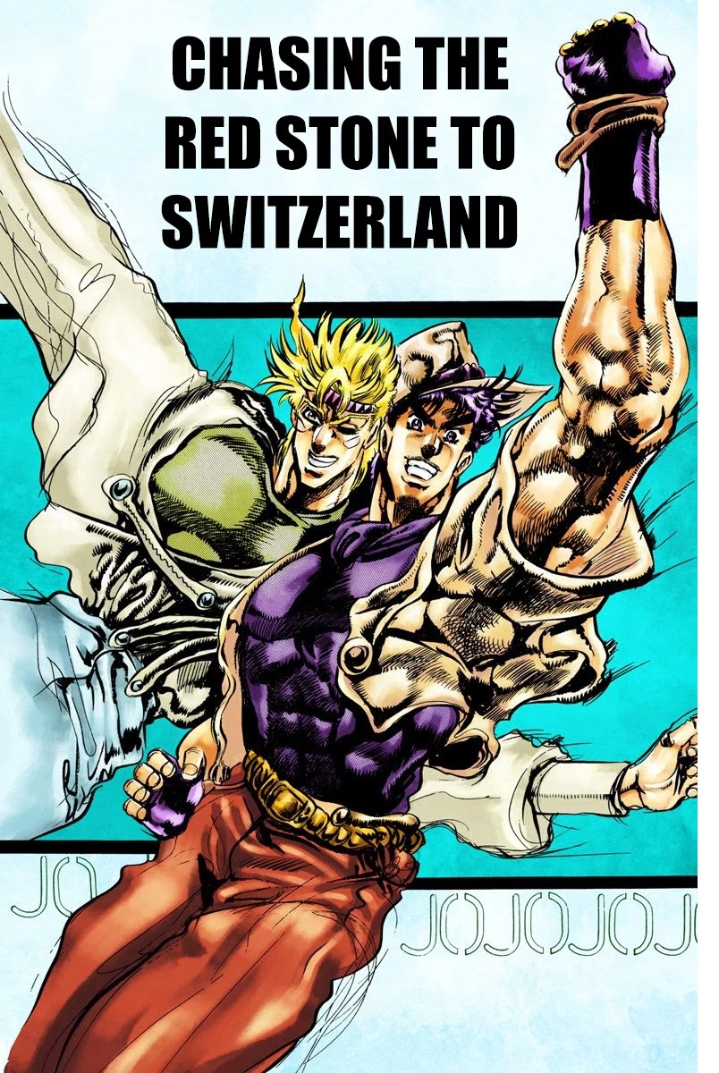 JoJo's Bizarre Adventure Part 2 - Battle Tendency (Official Colored) chapter 39 page 1