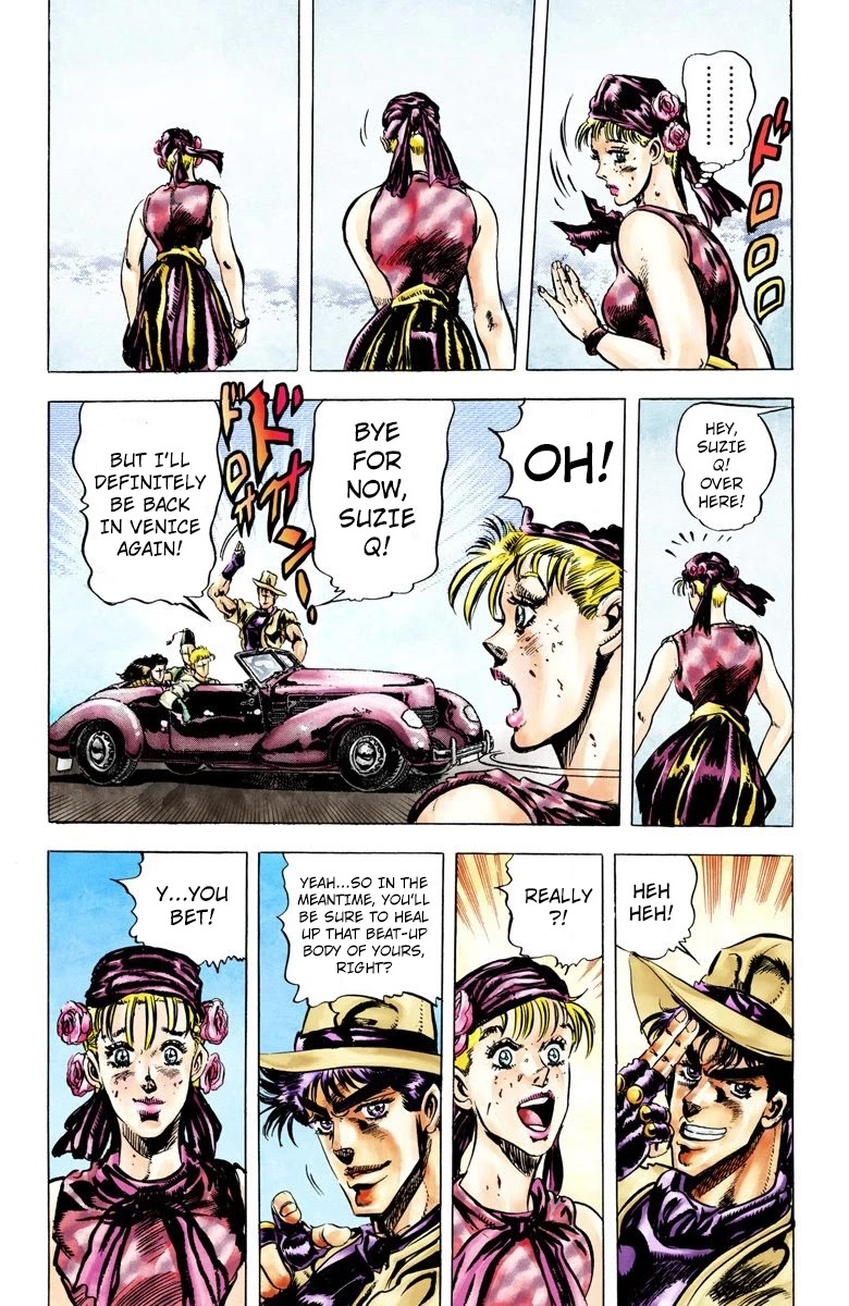 JoJo's Bizarre Adventure Part 2 - Battle Tendency (Official Colored) chapter 39 page 10