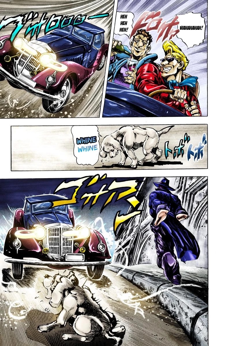 JoJo's Bizarre Adventure Part 2 - Battle Tendency (Official Colored) chapter 39 page 14