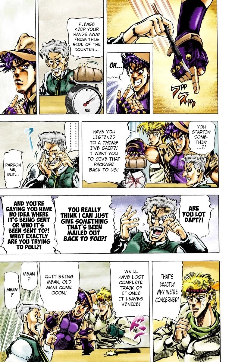 JoJo's Bizarre Adventure Part 2 - Battle Tendency (Official Colored) chapter 39 page 3