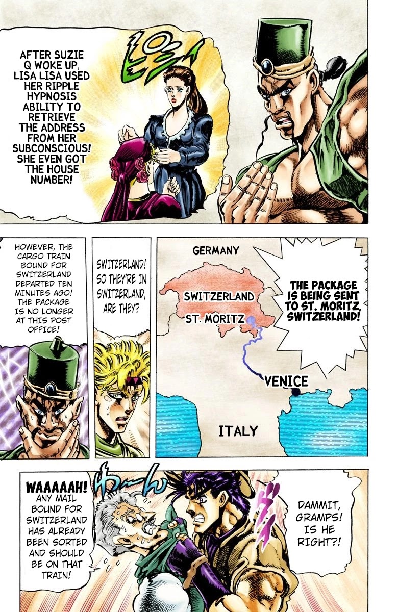 JoJo's Bizarre Adventure Part 2 - Battle Tendency (Official Colored) chapter 39 page 7