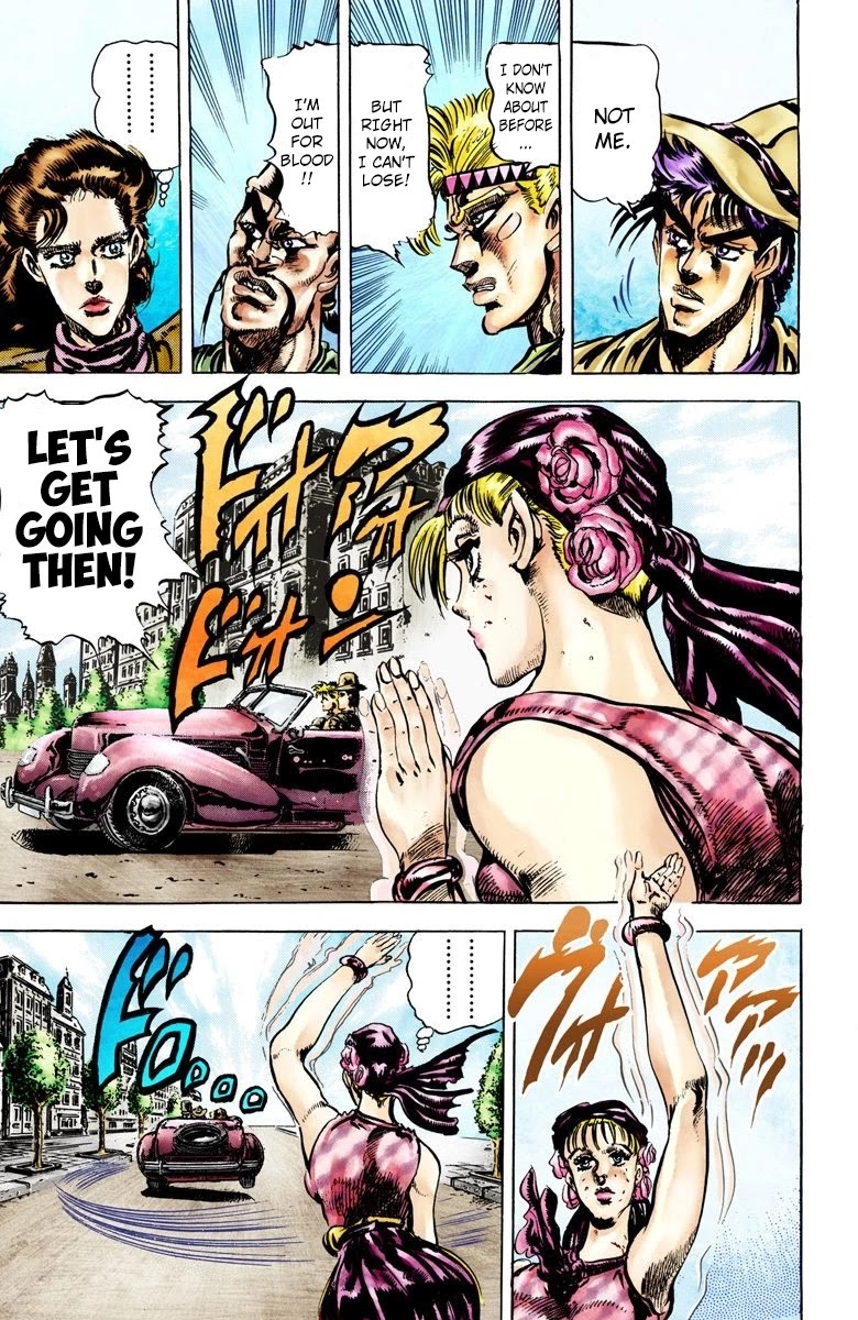 JoJo's Bizarre Adventure Part 2 - Battle Tendency (Official Colored) chapter 39 page 9