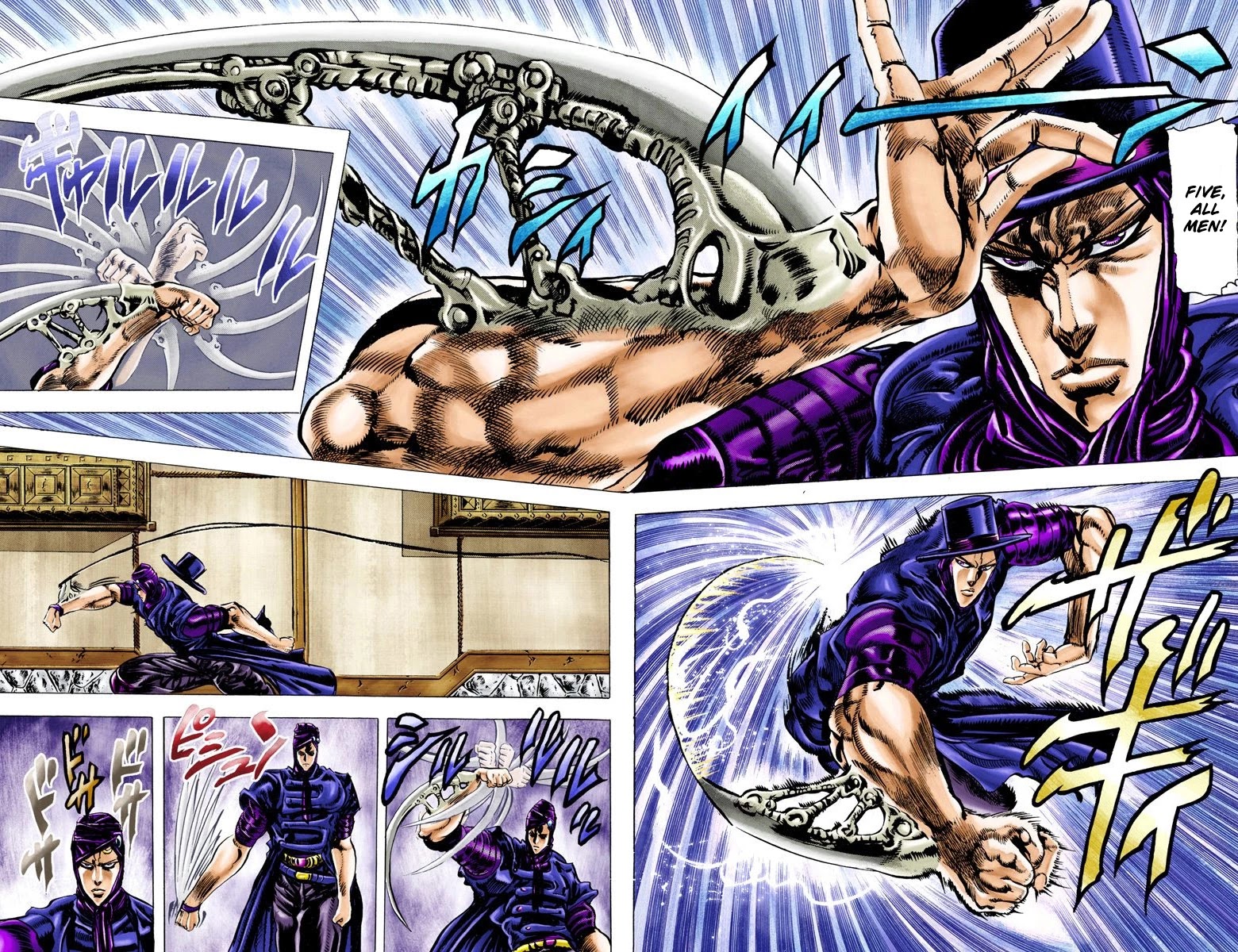 JoJo's Bizarre Adventure Part 2 - Battle Tendency (Official Colored) chapter 40 page 13