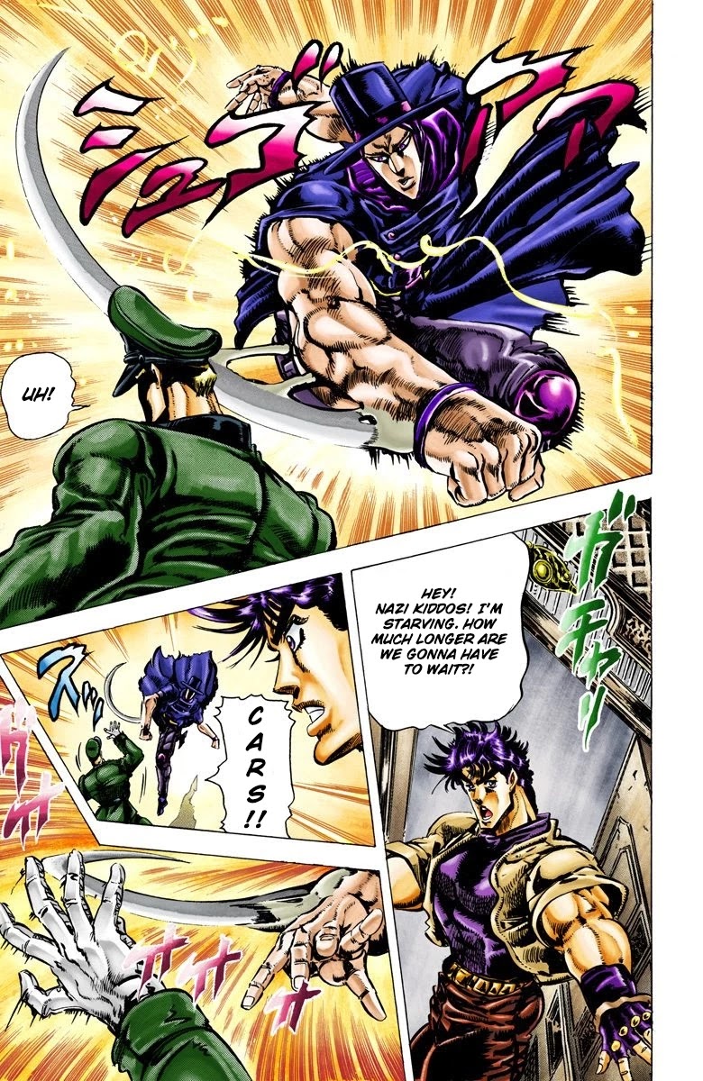 JoJo's Bizarre Adventure Part 2 - Battle Tendency (Official Colored) chapter 40 page 16