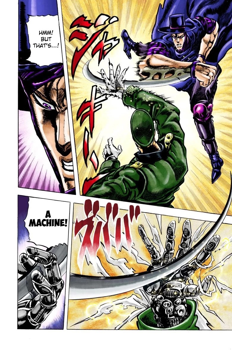 JoJo's Bizarre Adventure Part 2 - Battle Tendency (Official Colored) chapter 40 page 17