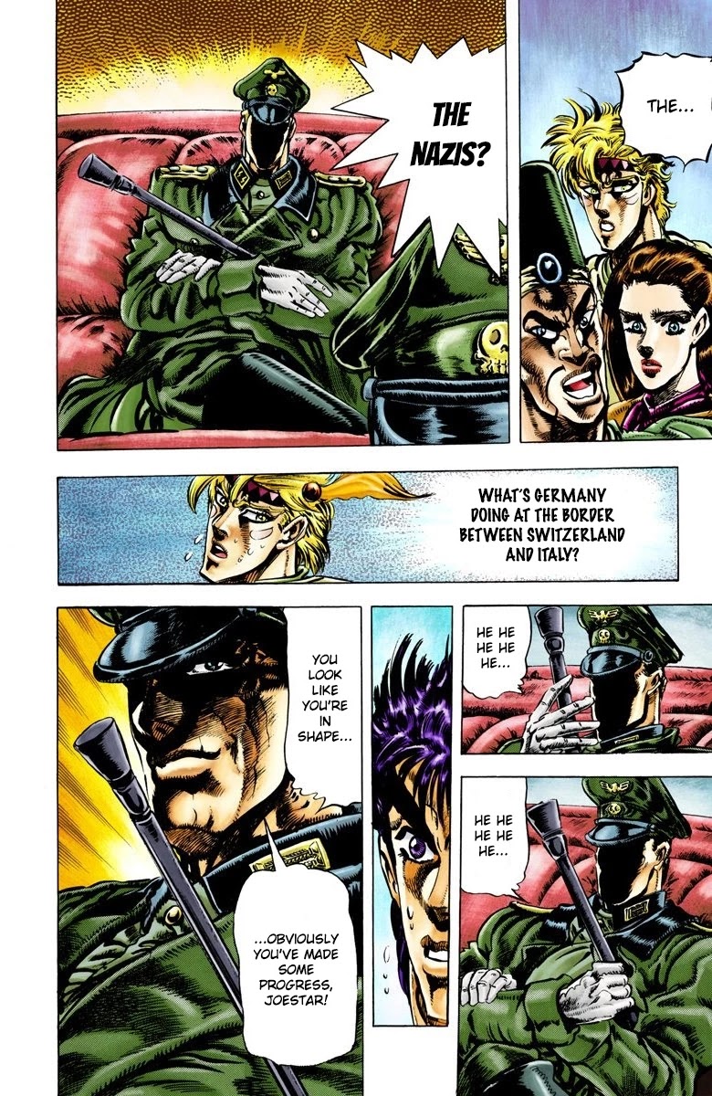 JoJo's Bizarre Adventure Part 2 - Battle Tendency (Official Colored) chapter 40 page 5