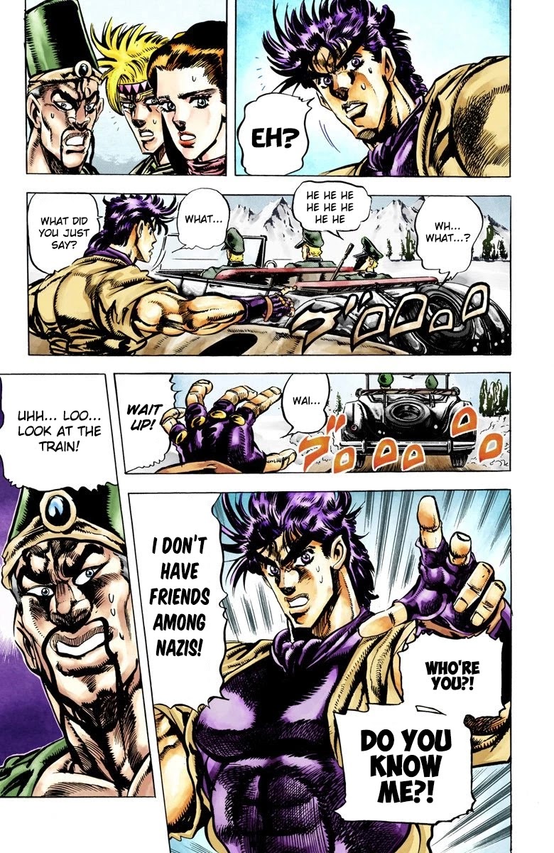 JoJo's Bizarre Adventure Part 2 - Battle Tendency (Official Colored) chapter 40 page 6