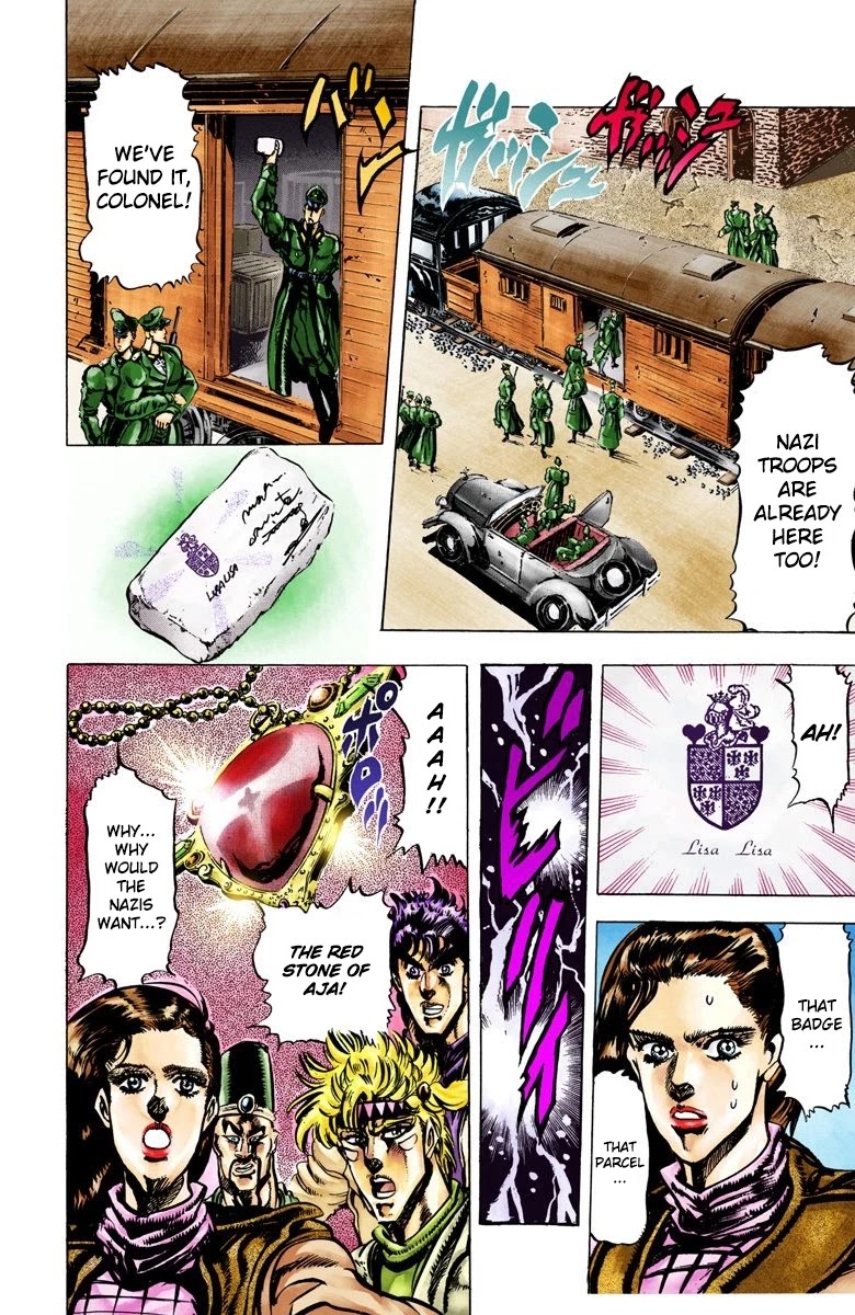 JoJo's Bizarre Adventure Part 2 - Battle Tendency (Official Colored) chapter 40 page 7