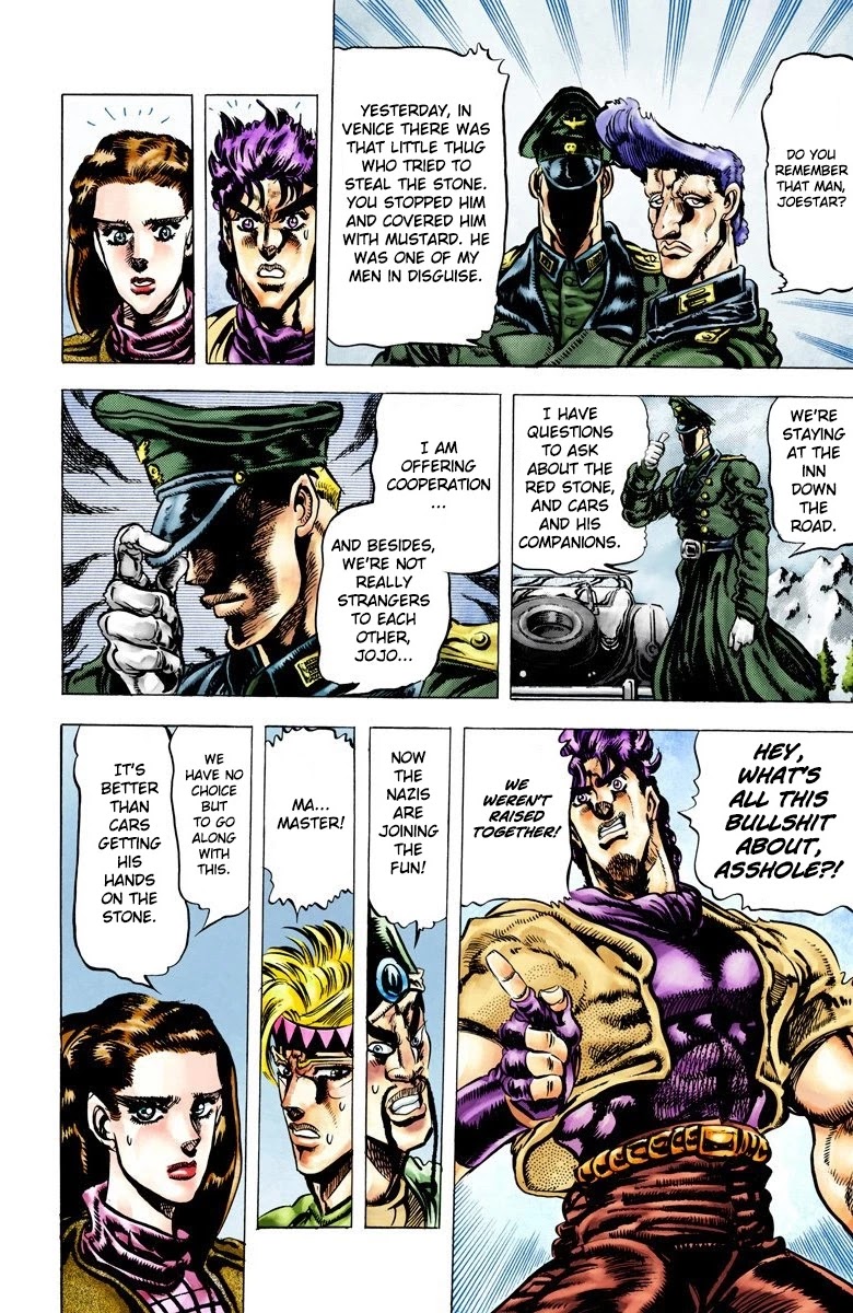 JoJo's Bizarre Adventure Part 2 - Battle Tendency (Official Colored) chapter 40 page 9