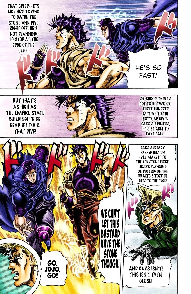 JoJo's Bizarre Adventure Part 2 - Battle Tendency (Official Colored) chapter 42 page 12