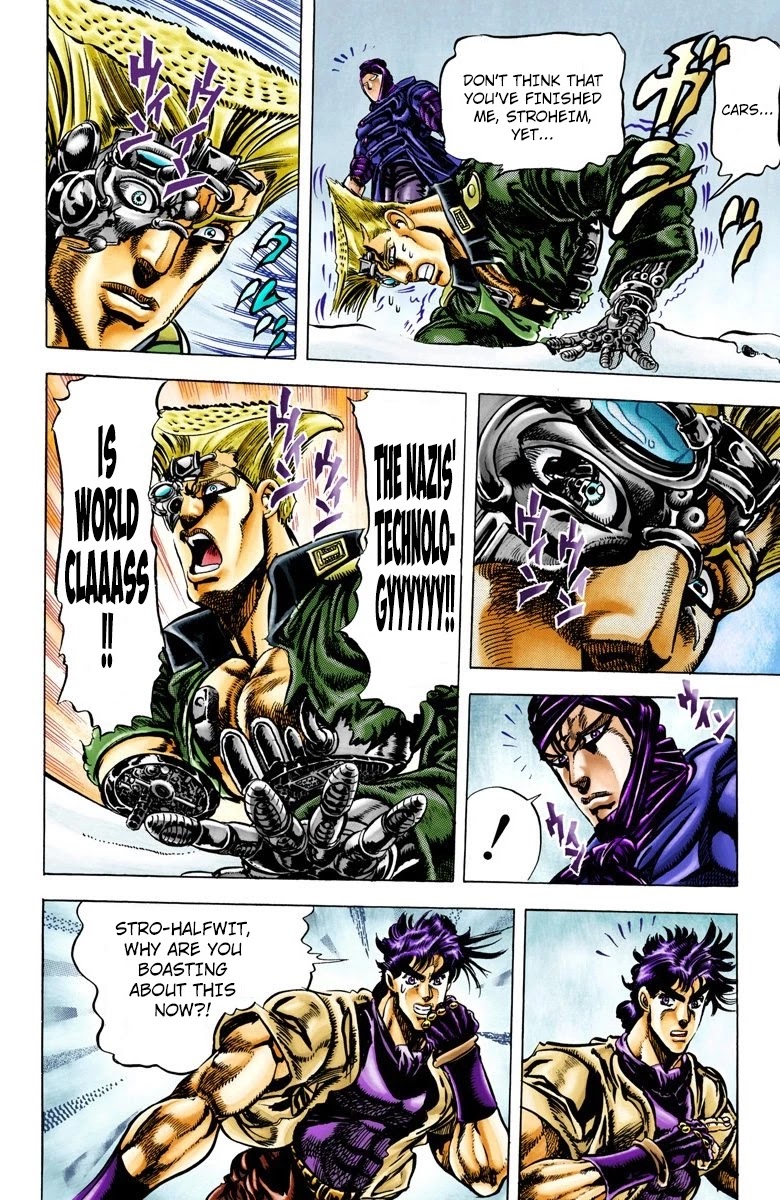 JoJo's Bizarre Adventure Part 2 - Battle Tendency (Official Colored) chapter 42 page 5