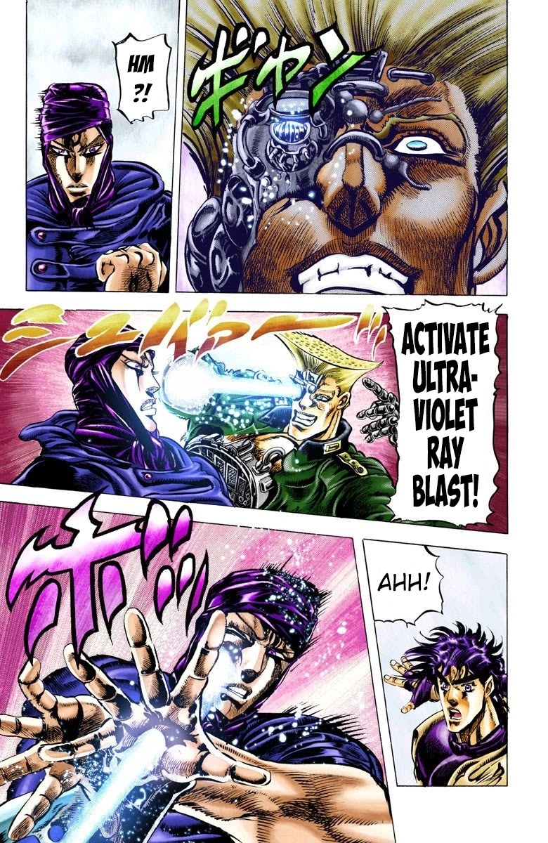 JoJo's Bizarre Adventure Part 2 - Battle Tendency (Official Colored) chapter 42 page 6