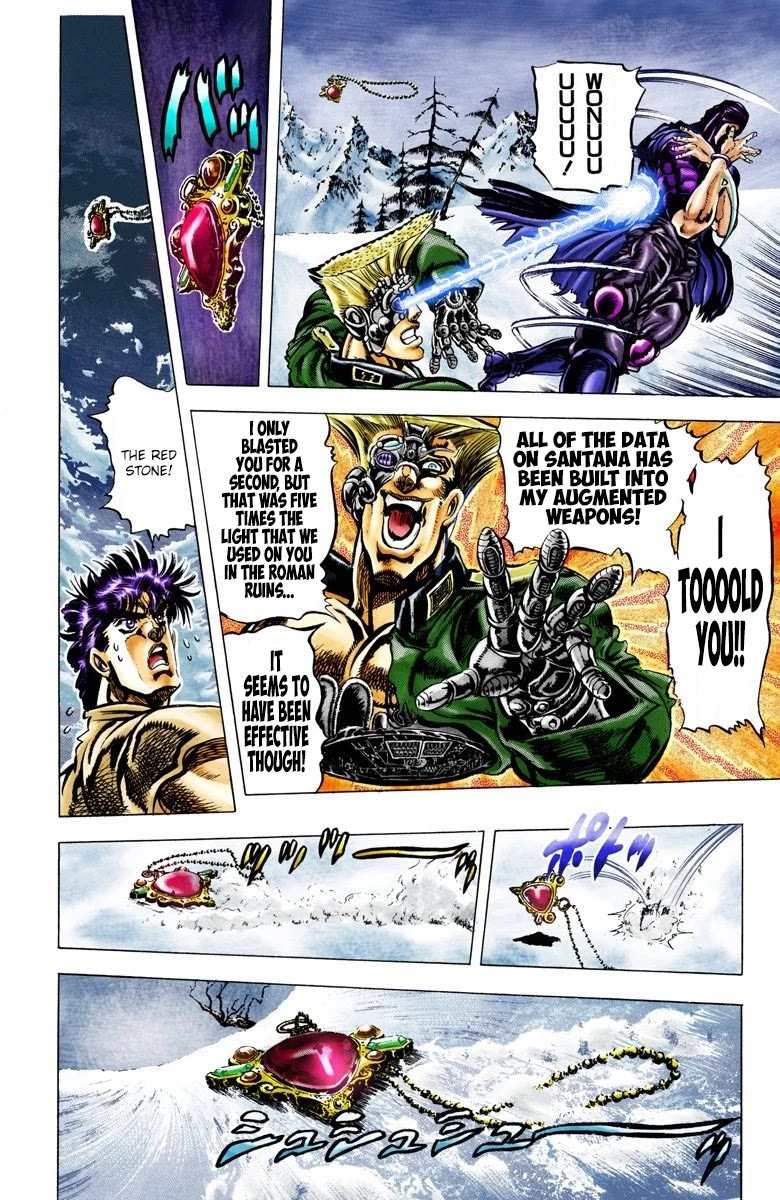 JoJo's Bizarre Adventure Part 2 - Battle Tendency (Official Colored) chapter 42 page 7