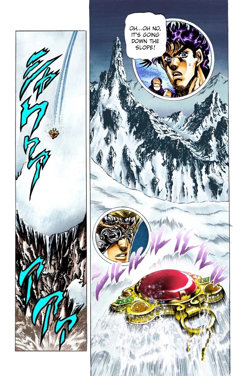 JoJo's Bizarre Adventure Part 2 - Battle Tendency (Official Colored) chapter 42 page 8