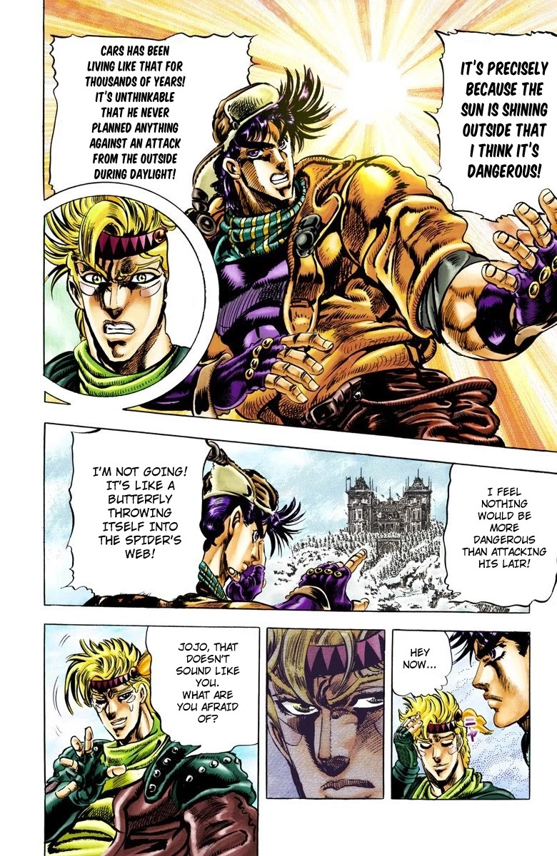 JoJo's Bizarre Adventure Part 2 - Battle Tendency (Official Colored) chapter 44 page 7