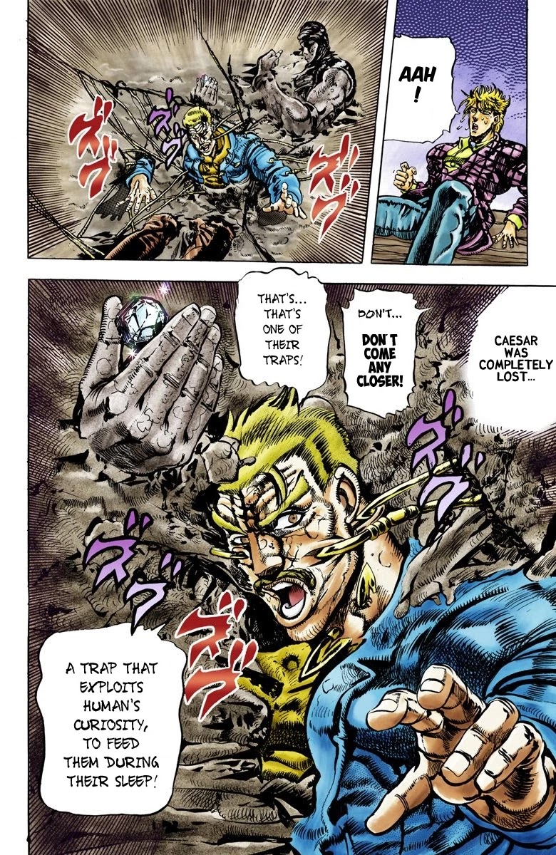 JoJo's Bizarre Adventure Part 2 - Battle Tendency (Official Colored) chapter 45 page 14