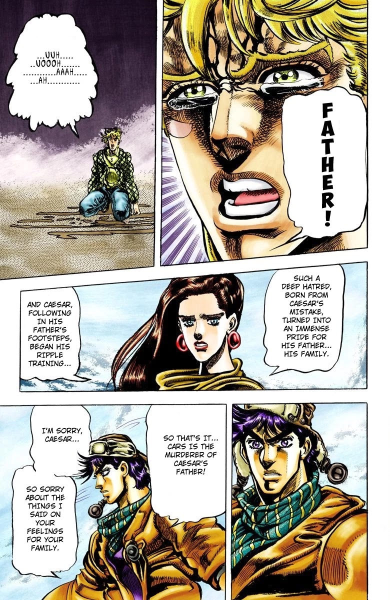 JoJo's Bizarre Adventure Part 2 - Battle Tendency (Official Colored) chapter 45 page 17