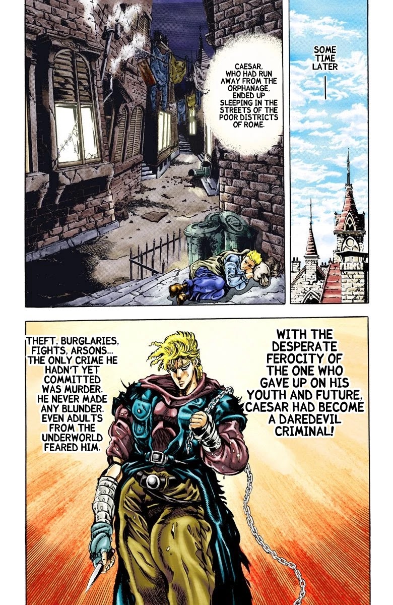 JoJo's Bizarre Adventure Part 2 - Battle Tendency (Official Colored) chapter 45 page 5